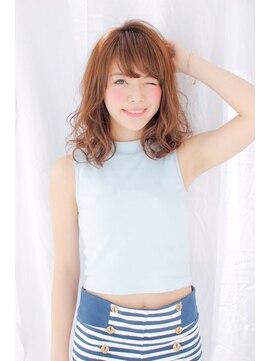 ロンド ルージュ 銀座店(Lond rouge) 【rouge】ルーズパーマミディ 予約時はスタイリストを指名が◎