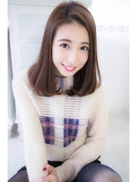 アンジュ ヘアー(Ange hair) アンジュヘアー 大人かわいい ワンカールスタイル