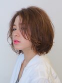 おしゃれボブ　　MILK/MURIEL &nbsp;&nbsp;aco &nbsp;スタイル