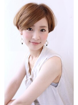 フォルテ 榛原パームス店 ショートボブ可愛いコントラストショート