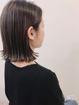 ヘアーアンドリラクゼーション オブジェ(hair&relaxation obje) 切りっぱなしボブ