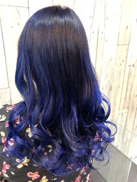 トムキャット(TOM CAT) 【新宿TOMCAT  】ブリーチカラーブルー