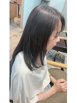 ポルム パプリカ(polum paprika)&nbsp;大人可愛い艶髪透け感モテカラー×顔まわりレイヤー