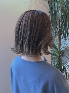 ヘアー リッツ 武豊店(Hair Ritz) グレージュボブ