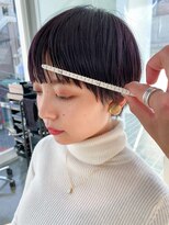 ヌード(nude)&nbsp;nude仲井【ショートヘア】【ブリーチなし】ダークバイオレット