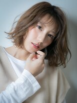 カバーヘア ブリス 戸田公園西口店(COVER HAIR bliss) アンニュイくびれヘア外ハネ小顔ボブw戸田公園20代30代40代