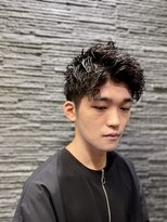 プレミアムバーバー 赤坂店(PREMIUM BARBER produce by HIRO GINZA)&nbsp;ツイストピンパーマ【ヒロ銀座】赤坂/バーバー/パーマ