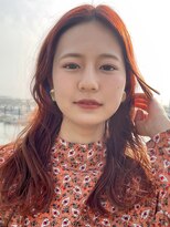 スリー スタンド(THREE STAND)&nbsp;20代30代40代50代ナチュラル小顔カットピンク切りっぱなし