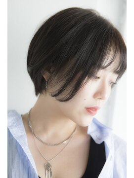 ミエルヘアーエスト 新宿店(mielhair est) ナチュラルショートボブ