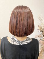 イソラヘアアトリエ(Isola hair atelier) 【Isola】ピラミンゴカラー×ボブ