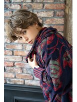 07 バイアフロート(by afloat)&nbsp;【AKIHIRO】マッシュくびれヘアメルティカラーショート