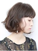 大人の抜け感ウエービィーボブ◇20代 30代 40代 50代