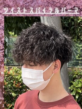 ガイズ ヘアー イサミ(GUY'S HAIR 133) ツイストスパイラルパーマs