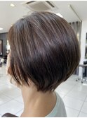 大人ショートボブ