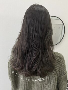 ソヨン 栄店(SOYON) オリーブグレージュにゆるっと雰囲気レイヤー