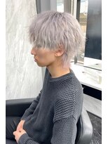 リア 大阪梅田(Ria)&nbsp;～波巻きシルバーカラーウルフカット～【Ria 大阪 梅田】