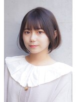 オブハーツ 若葉台店(OF HEARTS) ナチュラルボブ【髪質改善/インナーカラー/縮毛矯正/ブリーチ】