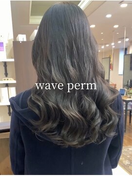 シティ(CITY) #酸性コテ巻き風デジタルパーマ#ウェーブパーマ#韓国パーマ