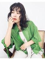 ホロ(hollo)&nbsp;ラフウェーブミディアムパーマウルフレイヤー