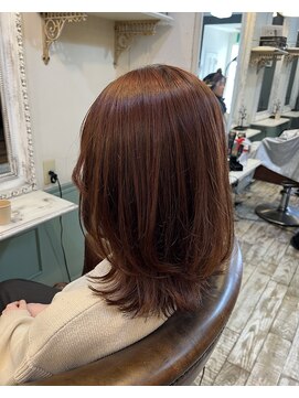 オーガスト ヘア ネイル(AUGUST hair nail) 秋色◎オレンジブラウン