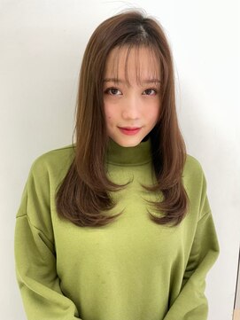 ムード 立川(MHOOD) レイヤーカットNo,1/顔周りレイヤーカット/小顔