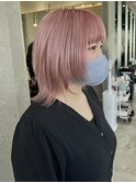 ハイトーン/ダブルカラー/ピンクカラー/ホワイトピンク