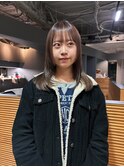 顔周りミディアムレイヤー