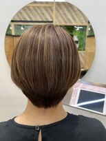 エヌ 北千住(N)&nbsp;ブリーチなし　明るめグレイカラー