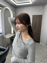 ボタン 熊本(VOTAN)&nbsp;前髪/前髪カット/韓国ヘア/髪質改善/熊本美容室/上通り/熊本韓国