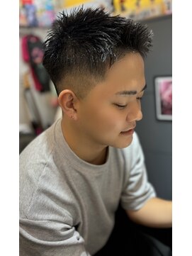 キャンチョメ メンズカット