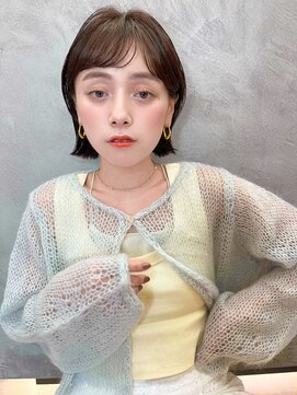 ロンドプロフィール 浦和(Lond profil) 中川 前髪カット顔まわり似合わせ外ハネくびれミディ