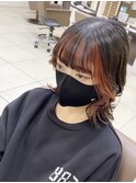 フェイスフレーミング コーラルオレンジ