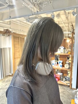 リジェール 鶴舞店 ロング×オリーブグレージュ