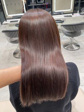 ロンドローズ 名古屋(Lond damaskRose) 顔周り ダブルカラー 名駅 ブリーチ 髪質改善 ボブ 韓国 660