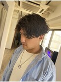 波巻きスパイラルパーマツイストスパイラルパーマ