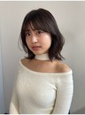 こなれミディ小顔カット大人可愛い20代30代40代クラゲヘアー