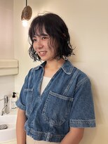 ウィットサークル(wit circle)&nbsp;bob perm × くすみbrown