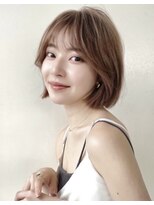 シーク バイ ベル 千葉(Seek by Belle)&nbsp;#小顔#外ハネボブ#ミディアム#美髪#イメチェン