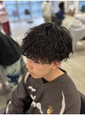 【三宮で叶うメンズパーマ】波巻きパーマ♪