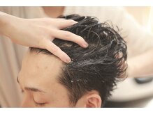 アシャドットオム(asha.HOMME)の雰囲気（当店自慢のヘッドスパ）