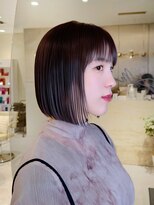 ミズチャーム(Ms.CHARM)&nbsp;ラベンダーグレージュボブ/10代/20代/30代/40代/外苑前