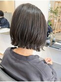 大人可愛い20代30代40代50代切りっぱなし外ハネボブ◎