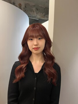 カノエ(canoe) ブラウンカラー/韓国風巻き髪