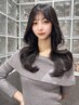 【大嶽指名限定】韓国風顔まわりカット+生カラー+高濃度髪質改善TR