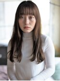 束感ストレートロング