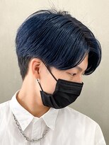 センターパート/ニュアンスパーマ/韓国/フェーザーパーマ/眉毛