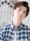 アースカラーかき上げ刈り上げショートZ上尾