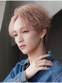 モテる黒髪ネープレスショート束感モテ髪ワックスなしマッシュ