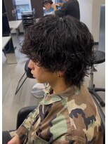 プルーブトウキョウ 渋谷(PROVE TOKYO)&nbsp;爽やか無造作ビジネスツーブロックスパイラルパーマ