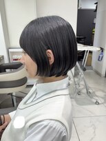 アッシュ 下北沢店(Ash) 縮毛矯正でバッサリ!ショートボブ